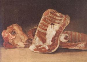 Francisco de Goya Still Life with Sheep's Head (mk05)